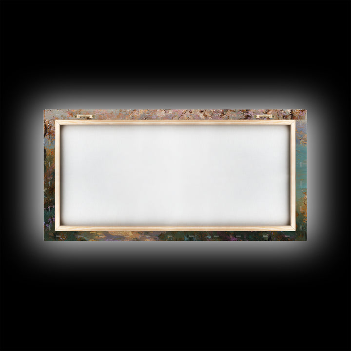 Garden Of Peace – Framed Canvas Print – Christian Wall Art – Christian Art Canvas – Jesus Painting – Christian Art Print – Christian Christ