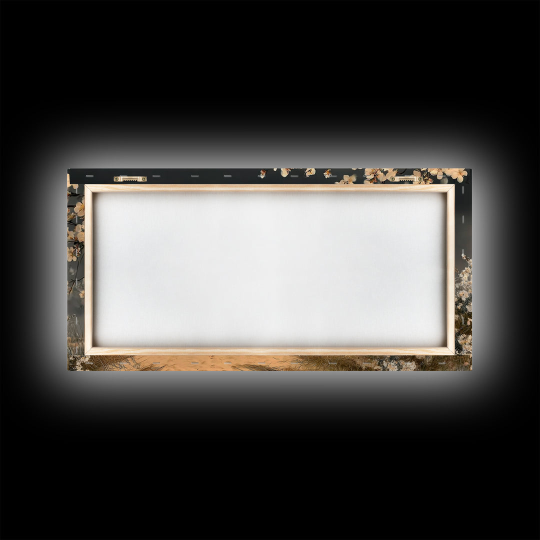 Evening Promise – Framed Canvas Print – Christian Wall Art – Christian Art Canvas – Jesus Painting – Christian Gift – Subtle Christian Art