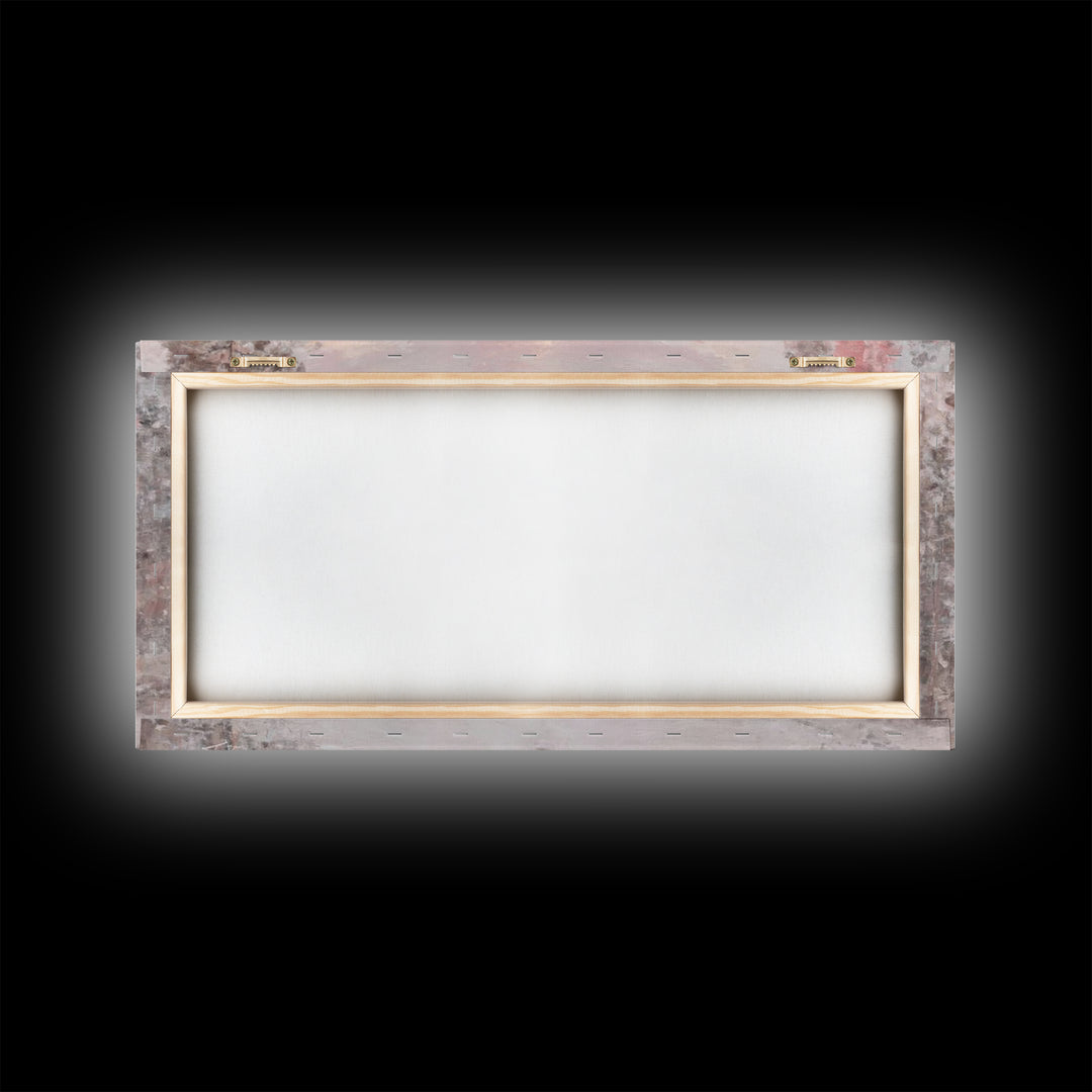Radiant Messenger | Framed Canvas Print | Christian Wall Art | Angel Art | Christian Art Canvas | Christmas Art | Unique Christian Art