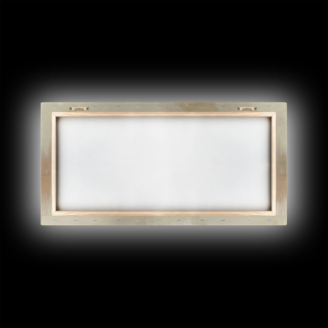Radiant Cross Light – Framed Canvas Print – Christian Art – Christian Art Canvas – Abstract Christian Art – Christian Wall Art