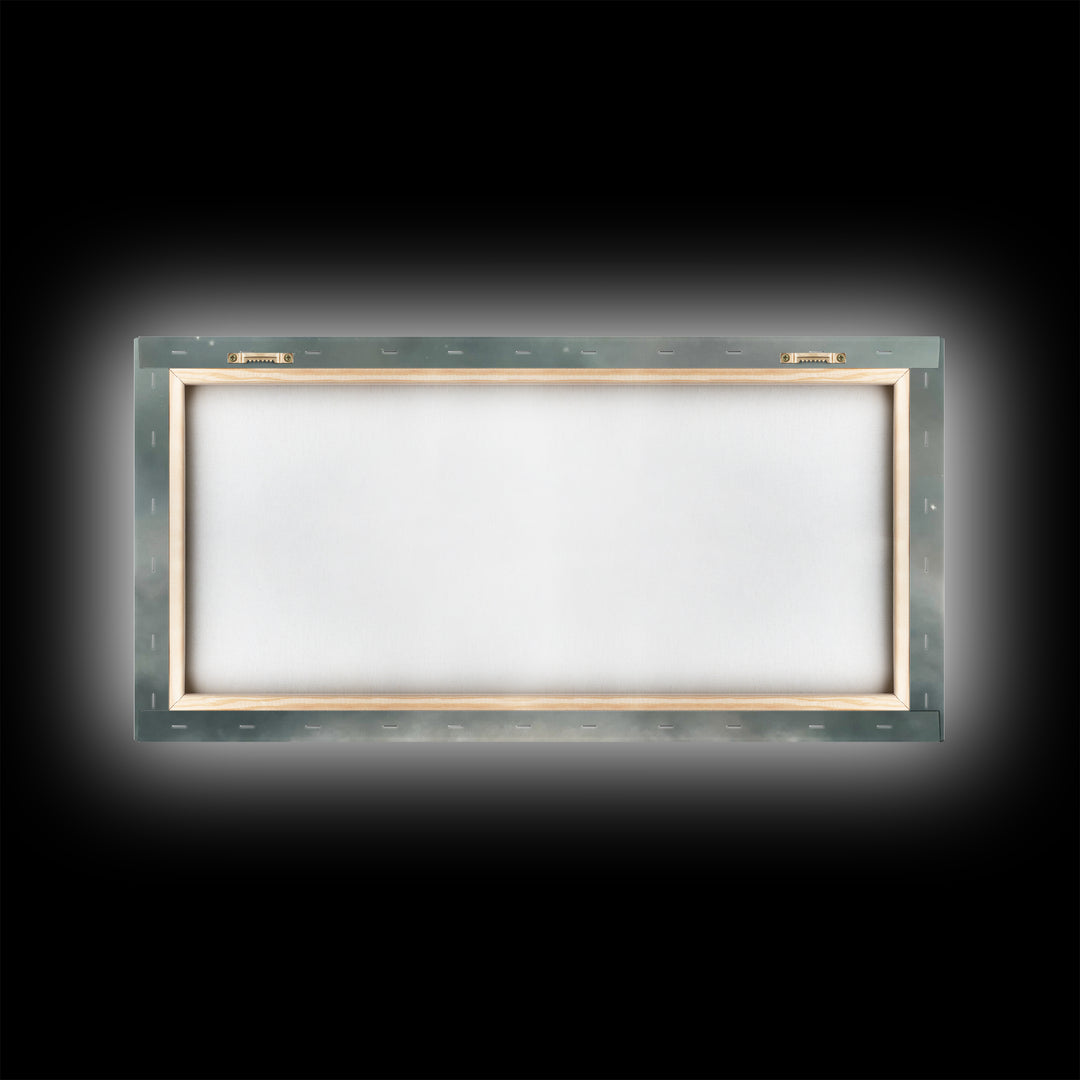 Stars Of Calvary – Framed Canvas Print – Christian Wall Art – Christian Art – Subtle Christian Art – Christian Art Canvas