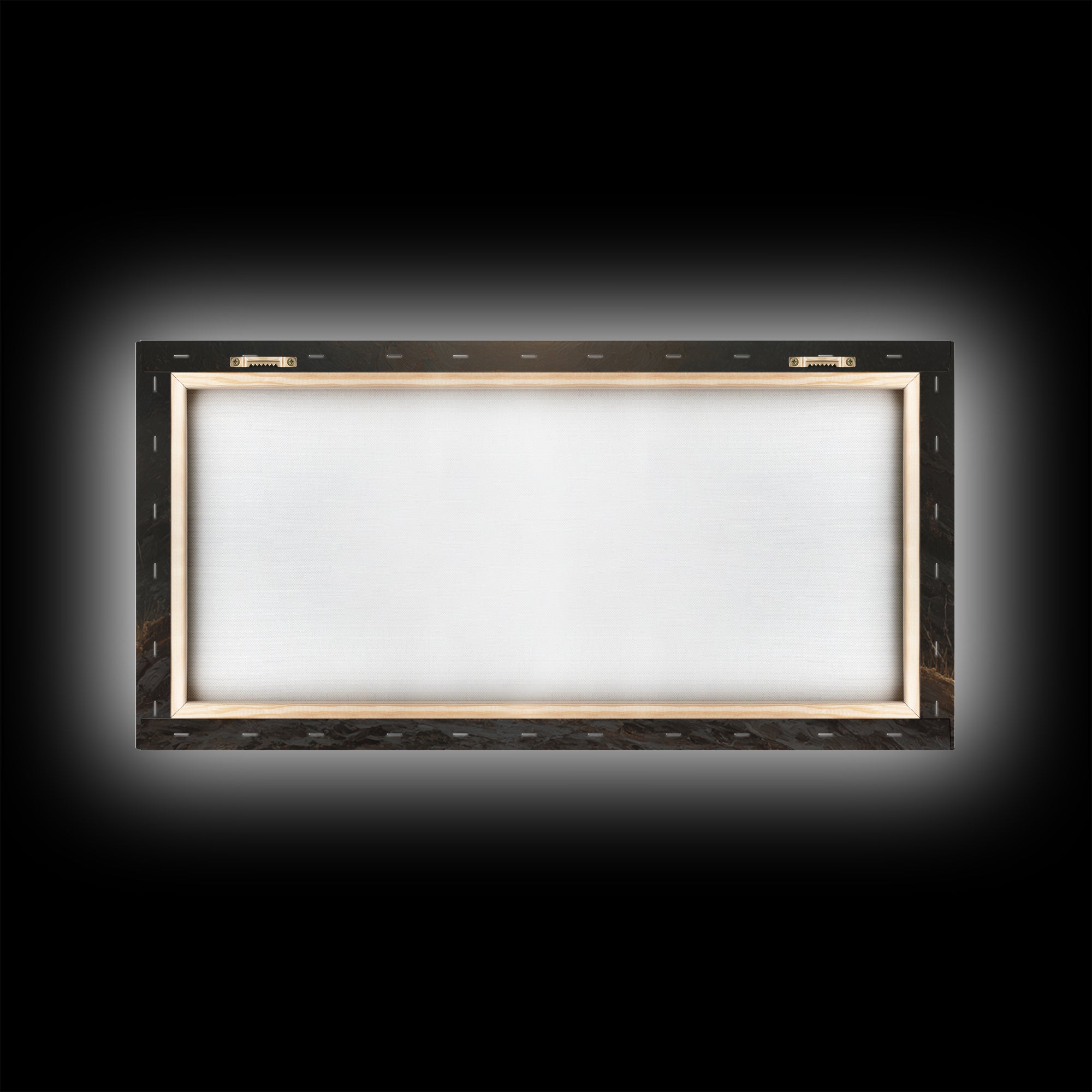Manger Blessing – Framed Canvas Print – Christmas Art Prints – Christian Christmas Art – Christian Wall Art – Christmas Canvas Wall Art – C