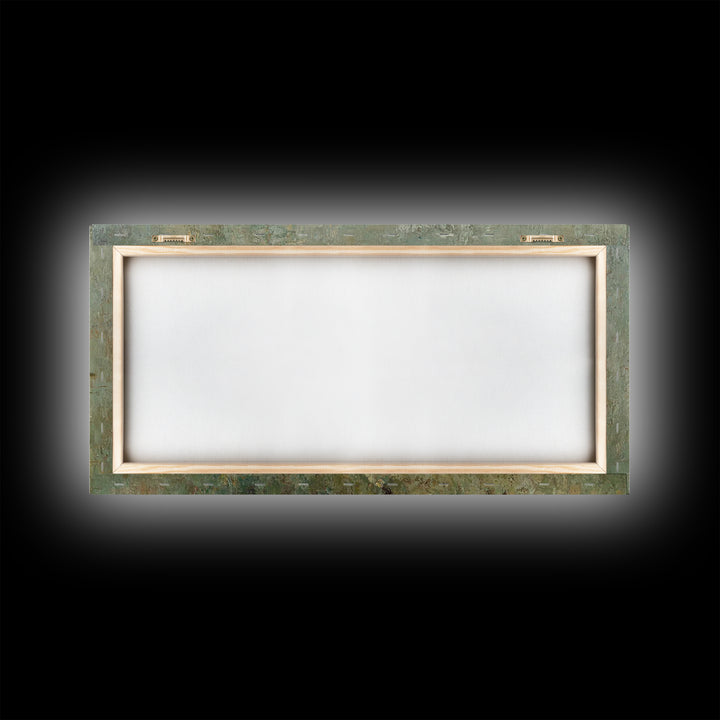Silent Holy Rest – Framed Canvas Print – Christian Art Canvas – Christmas Wall Art – Jesus Painting – Christian Decorations – Modern Christ