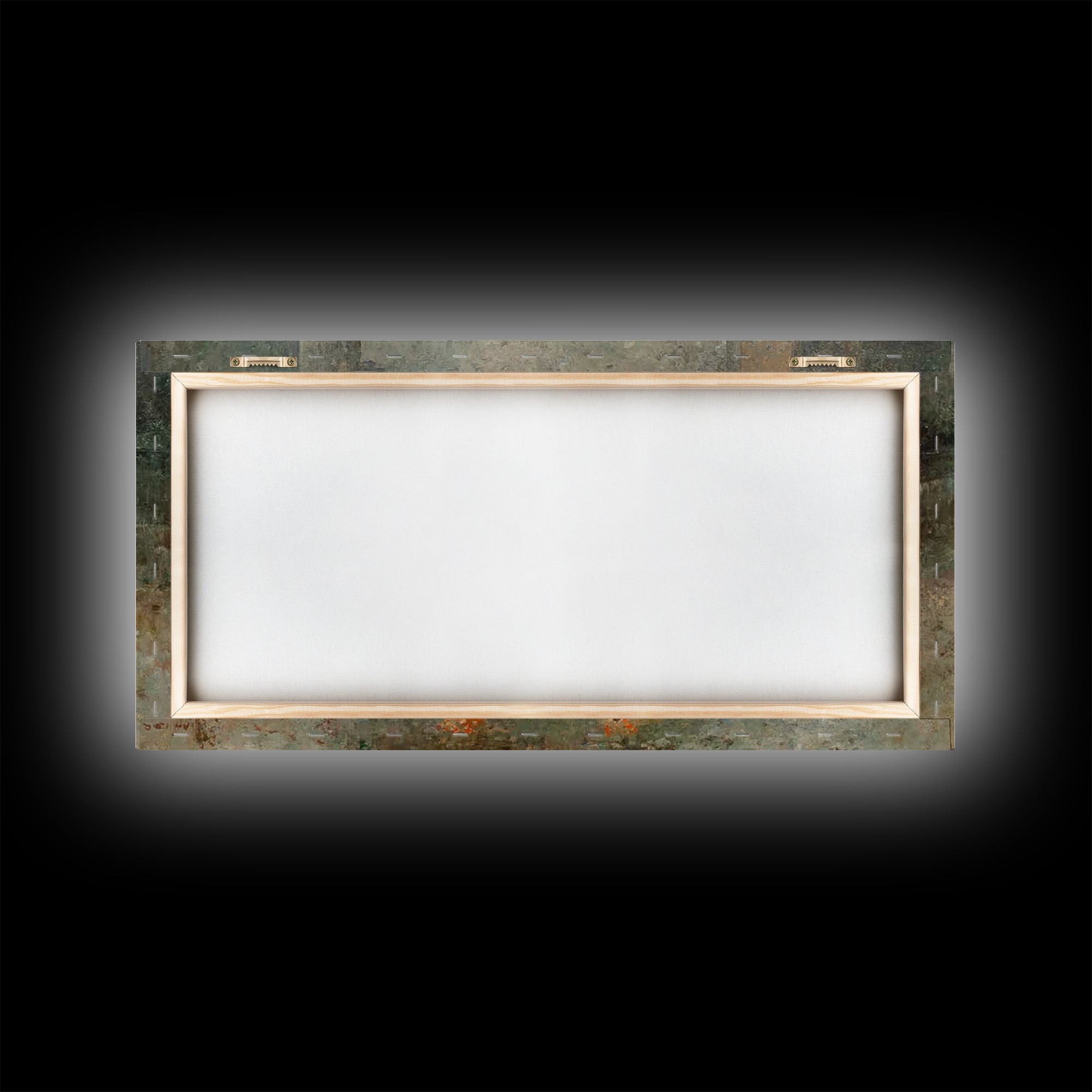 Evening Advent Glow – Framed Canvas Print – Christmas Art – Christian Art Canvas – Christian Christmas Decor – Christmas Wall Art – Moody C