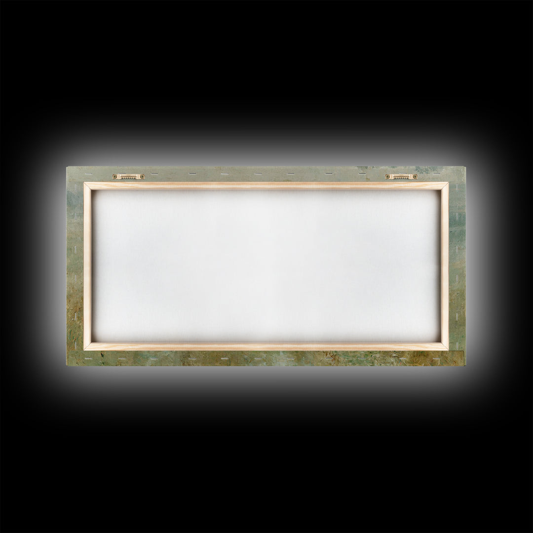 Shepherd’s Path – Framed Canvas Print – Christian Art – Christian Painting – Christian Wall Art – Subtle Christian Art – Christian Art Canv