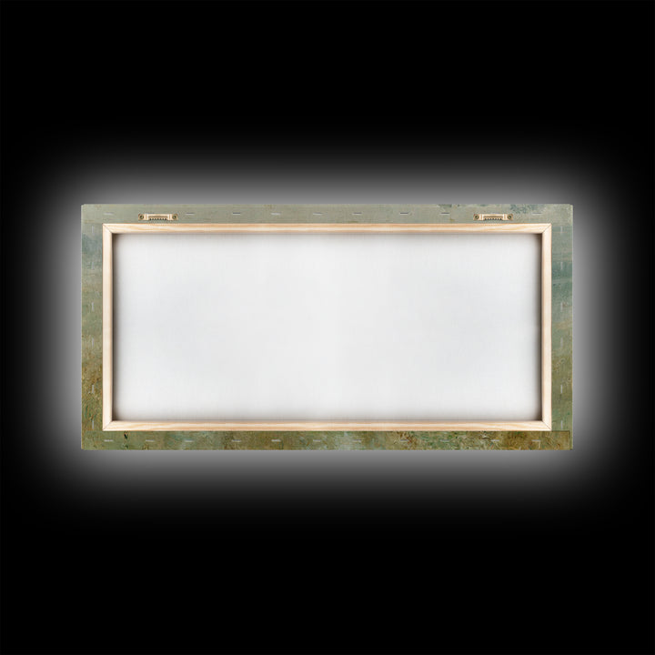 Shepherd’s Path – Framed Canvas Print – Christian Art – Christian Painting – Christian Wall Art – Subtle Christian Art – Christian Art Canv