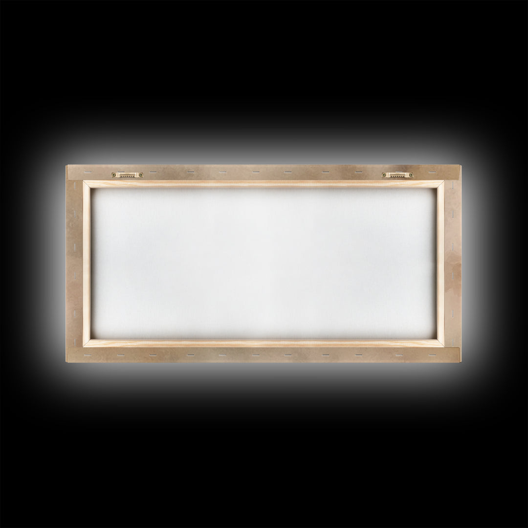 Guiding Light – Framed Canvas Print – Christian Art Canvas – Minimalist Christian Art – Christian Wall Art – Jesus Art Print – Subtle Chris