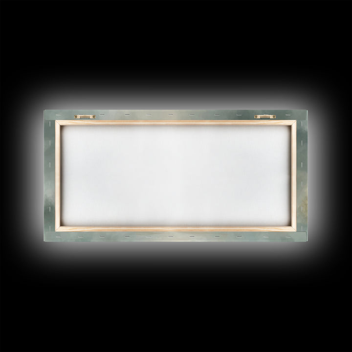 Heavenly Flock – Framed Canvas Print – Christian Wall Art – Jesus Art Print – Christian Art Canvas – Christian Painting – Subtle Christian