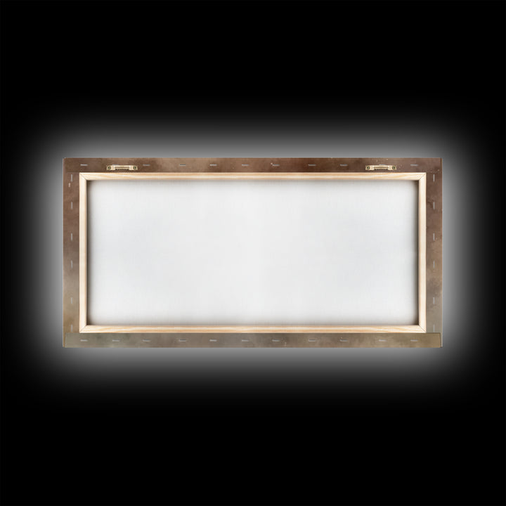 Silent Glory – Framed Canvas Print – Christian Art Canvas – Christian Wall Art – Moody Christmas Art – Christian Christmas