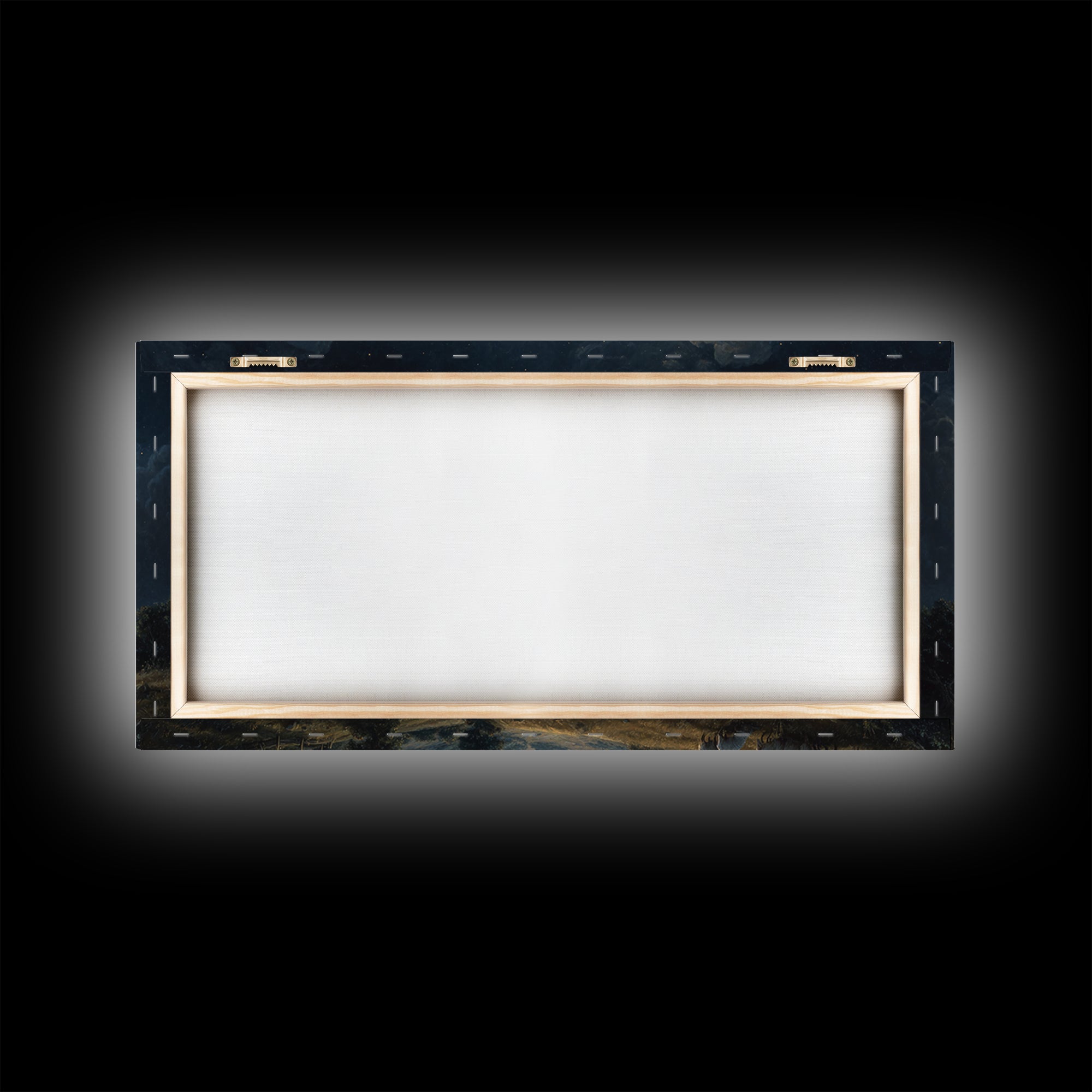 Dawn Of Hope – Framed Canvas Print – Christian Wall Art – Christian Art Print – Christmas Art Work – Jesus Christmas Art