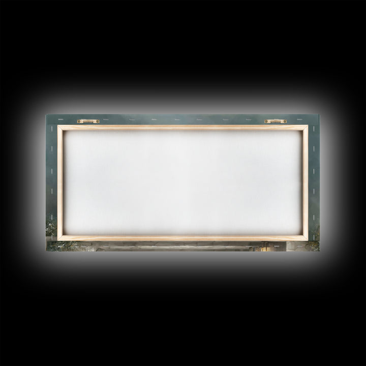 Heaven’s Gate – Framed Canvas Print – Christian Art Canvas – Christian Wall Art – Subtle Christian Art – Christian Decoration – Christian A