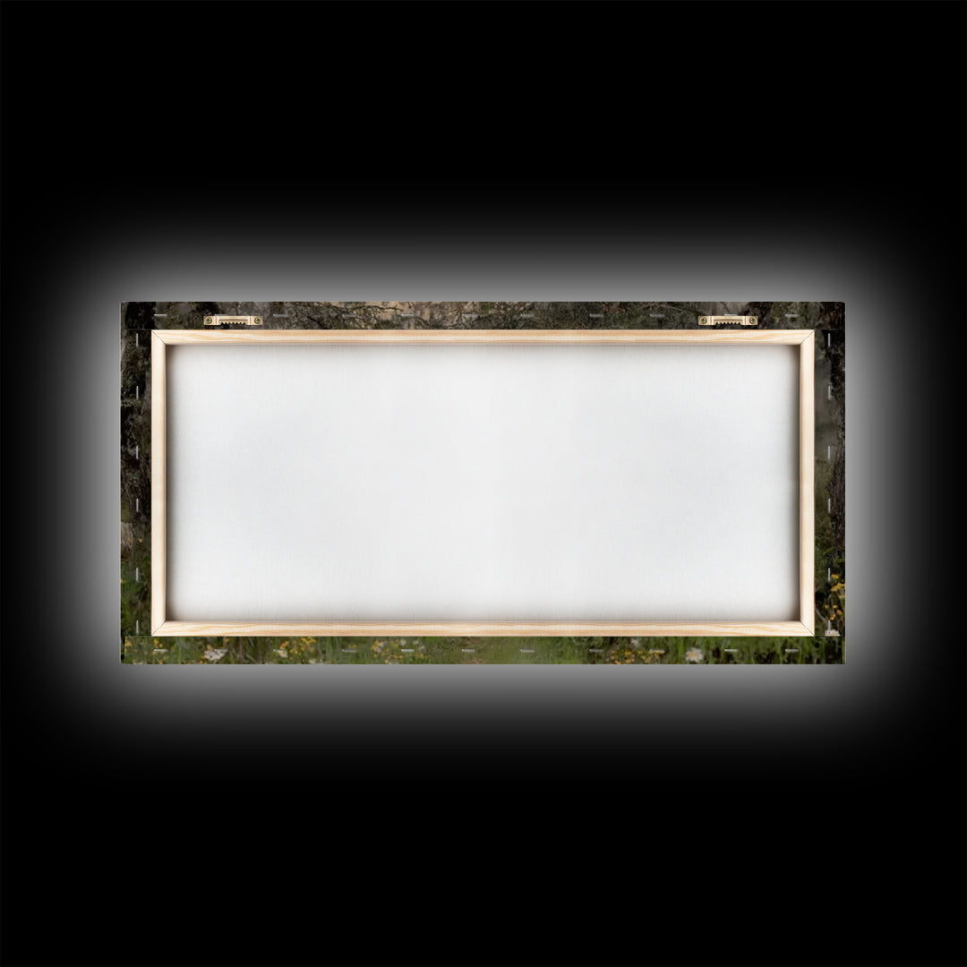 Shepherd’s Path – Framed Canvas Print – Jesus Painting – Christian Art – Christian Wall Art – Christian Art Canvas – Large Jesus Painting