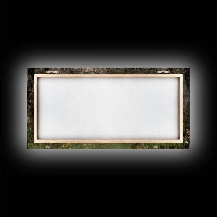 Shepherd’s Path – Framed Canvas Print – Jesus Painting – Christian Art – Christian Wall Art – Christian Art Canvas – Large Jesus Painting