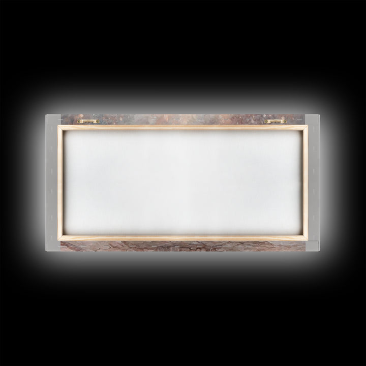 Celestial Cradle | Framed Canvas Print | Christian Christmas Art | Christian Decor | Christian Art Canvas | Christian Wall Art | Jesus Pain