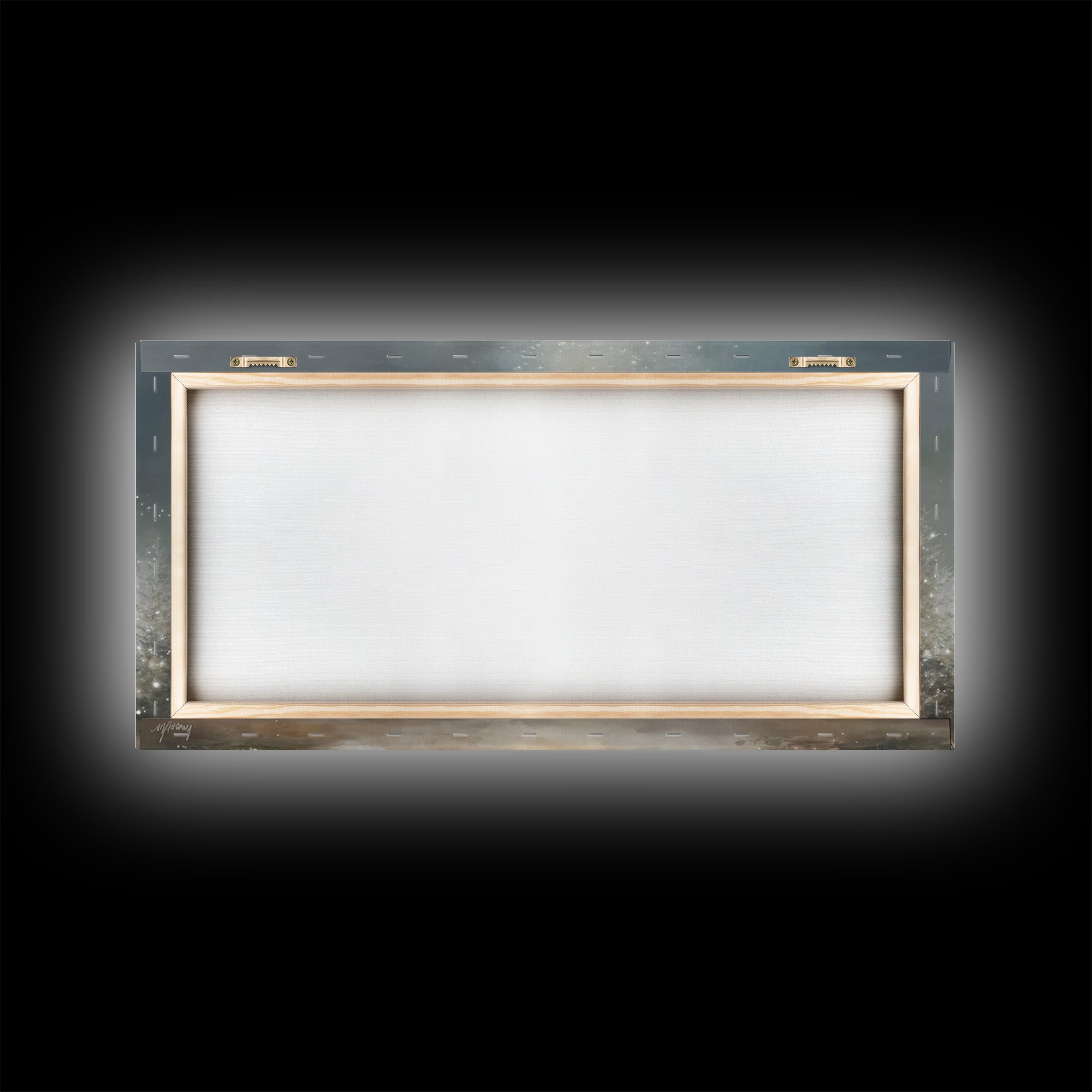 Heavenly Night Star – Framed Canvas Print – Christian Art Canvas – Christian Christmas Art – Christian Wall Art – Christmas Art – Christian