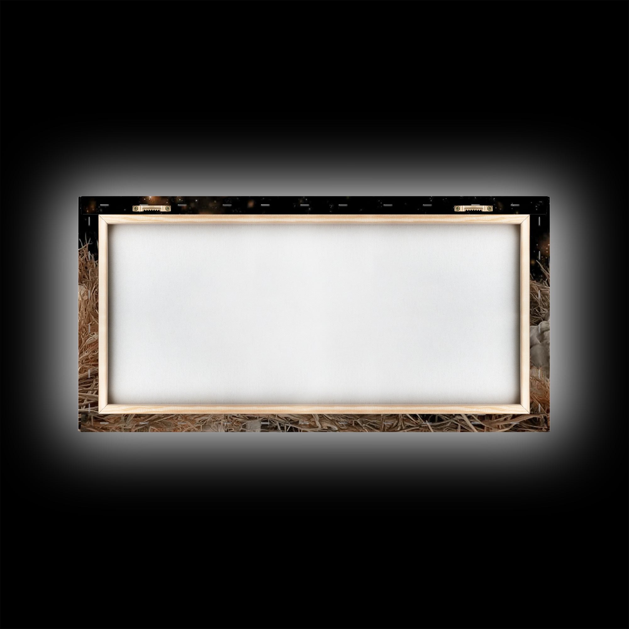 Pure Promise – Framed Canvas Print – Christian Art Canvas – Christian Wall Art – Modern Christian Art – Christian Christmas Art – Jesus Art