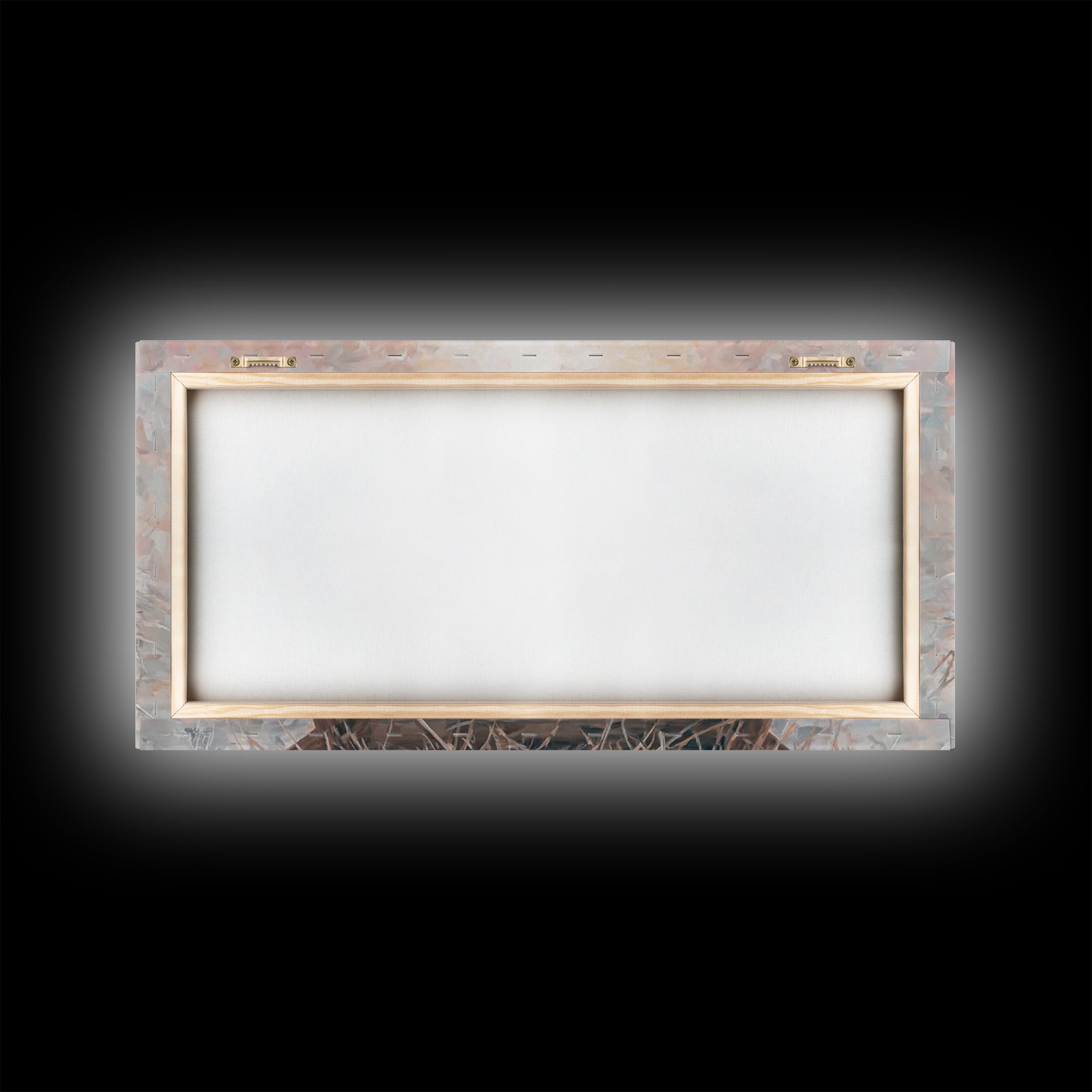 Manger Blessing – Framed Canvas Print – Christian Paintings – Christian Art Canvas – Christmas Wall Art – Christian Christmas Art – Jesus P