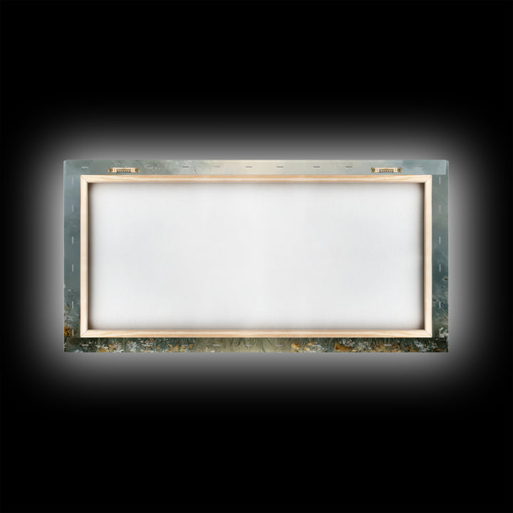 Blooming Sanctuary – Framed Canvas Print – Christian Art – Christian Wall Art – Christian Art Canvas – Christian Decor – Moody Christian Ar