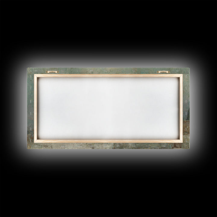 Silent Night Sky | Framed Canvas Print | Christian Art | Christmas Canvas Wall Art | Christian Christmas Art | Subtle Christian Art | Chris