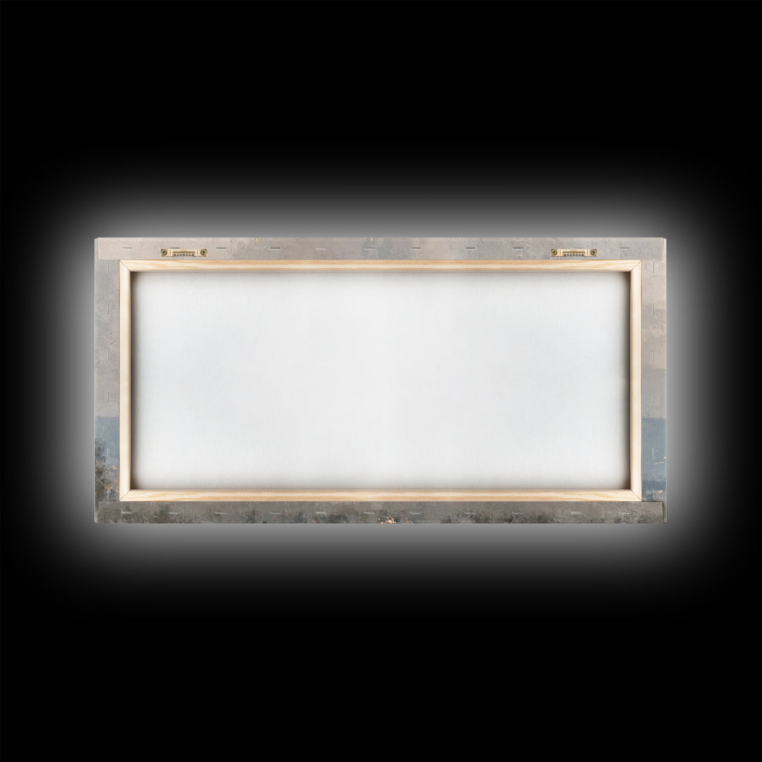 City of Peace – Framed Canvas Print – Christian Wall Art – Christmas Art Prints – Christian Christmas Decor – Christian Art Canvas – Moody