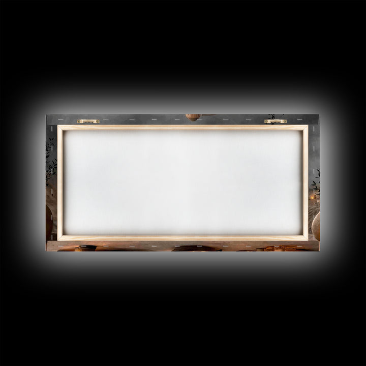 Vessel Lights – Framed Canvas Print – Christian Wall Art – Christian Art Canvas – Christian Christmas Decor – Christian Gift Ideas – Christ