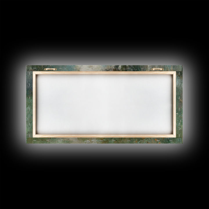Garden Of Peace – Framed Canvas Print – Christian Art Canvas – Subtle Christian Art – Jesus Painting – Christian Decor