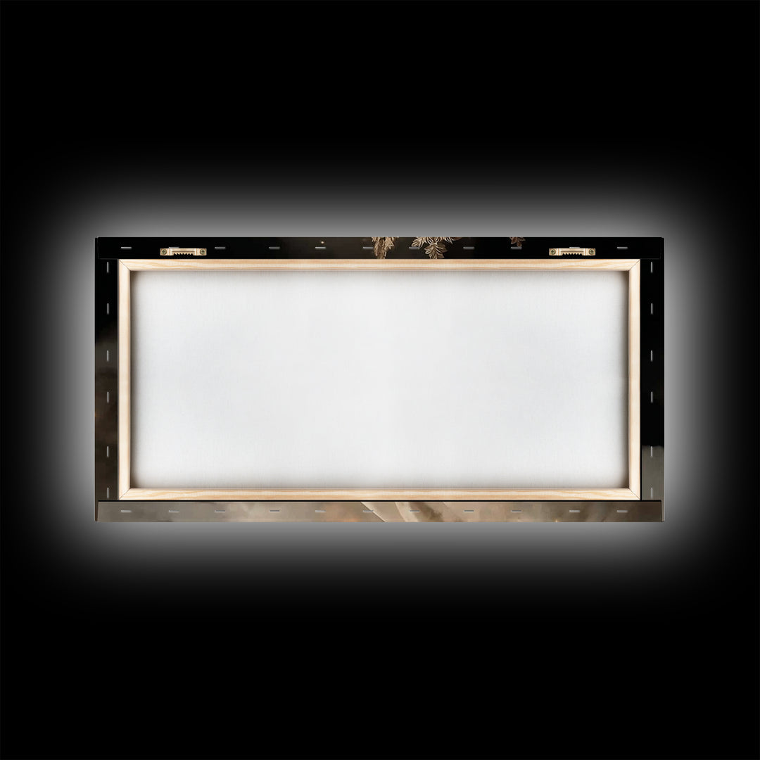 Radiant Sovereign – Framed Canvas Print – Jesus Painting – Christian Art Canvas – Modern Christian Art – Christian Wall Art – Christmas Can