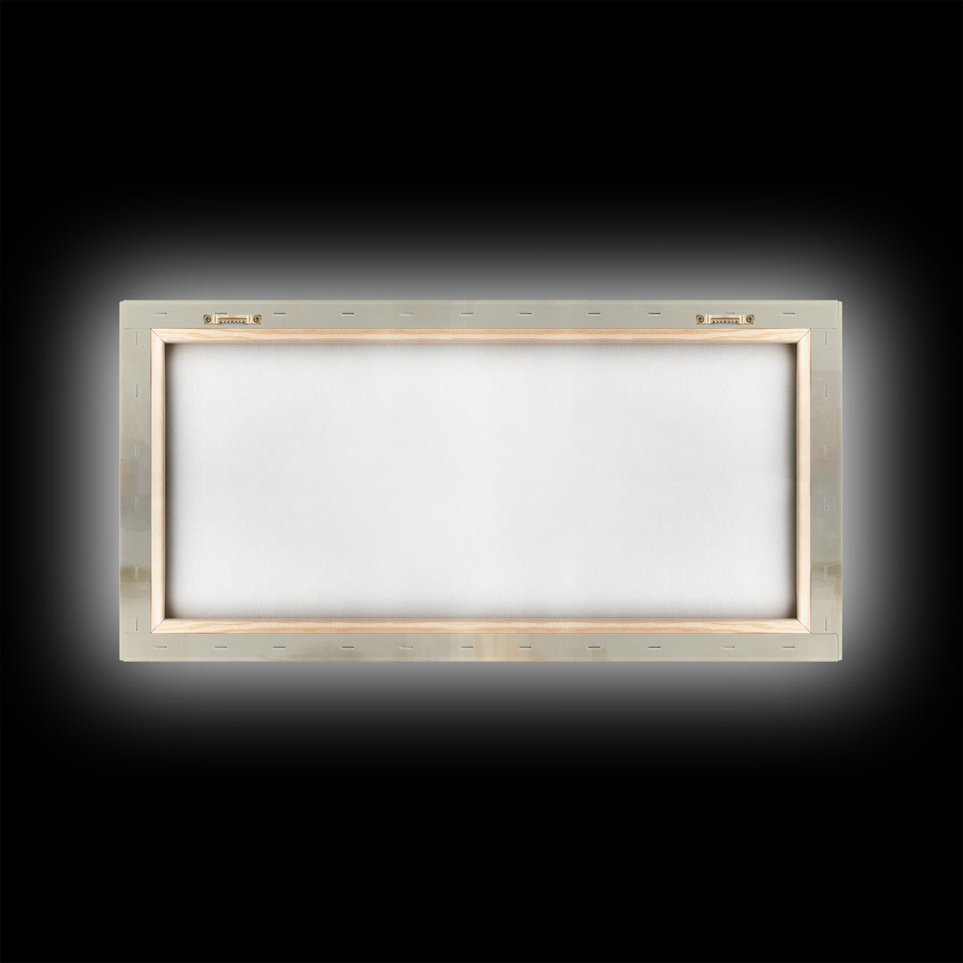 Soft Horizon Grace – Framed Canvas Print – Christian Art Painting – Christian Wall Art – Subtle Christian Art – Christian Art Canvas – Chri