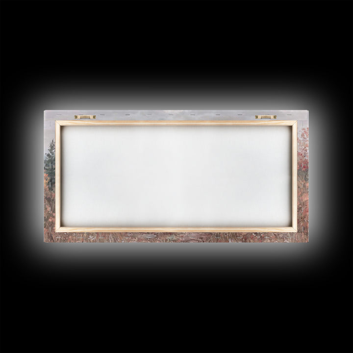Radiant Crosslight – Framed Canvas Print – Christian Wall Art – Christian Art Canvas – Christian Art Painting – Christian Decor – Christian