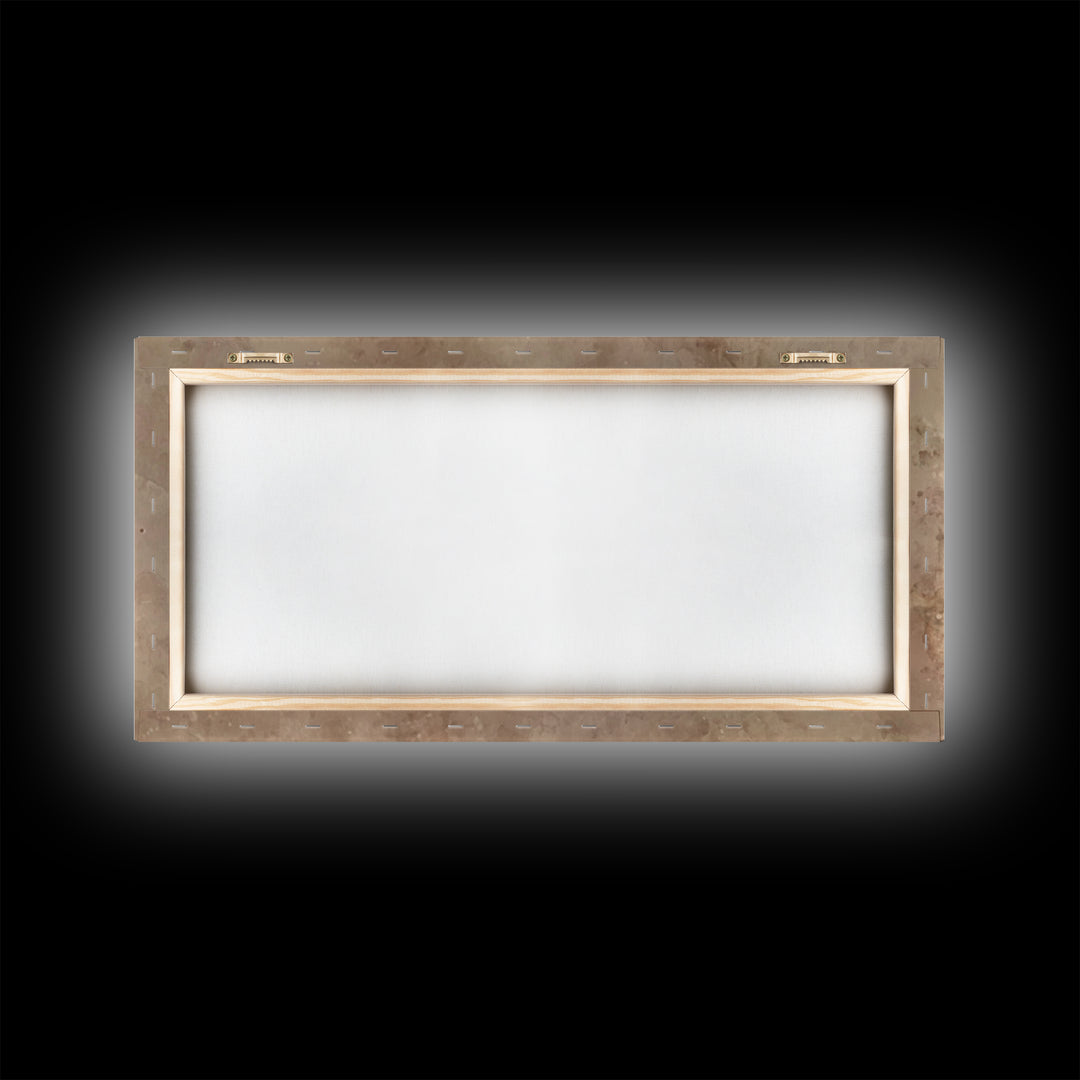 Soft Prayer Light - Framed Canvas Print - Subtle Christian Art - Christian Wall Art - Christmas Art Prints - Christian Decoration - Modern