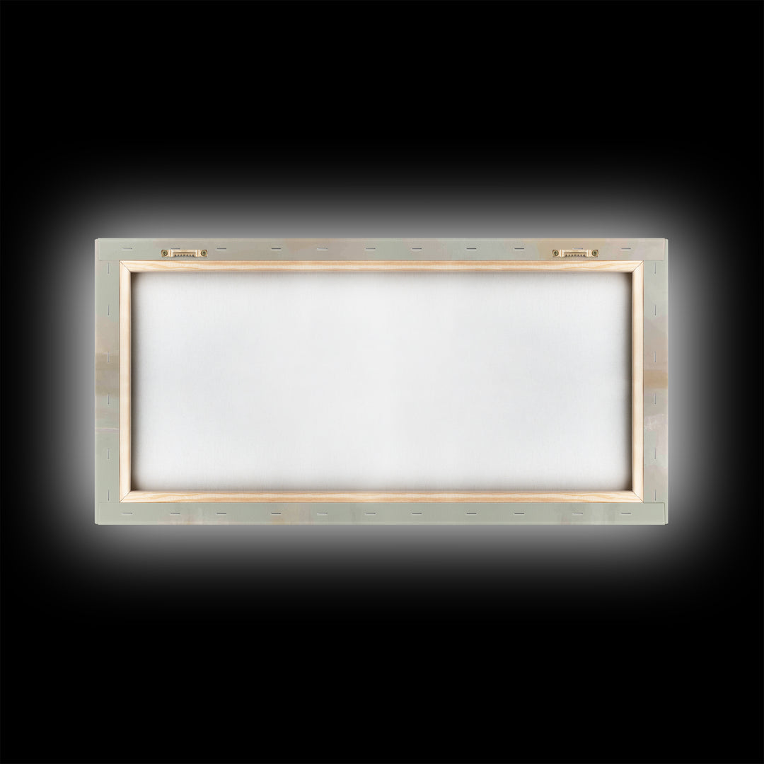 Silent Supper – Framed Canvas Print – Christian Wall Art – Subtle Christian Art – Christian Art Canvas – Jesus Painting – Christian Gift Id