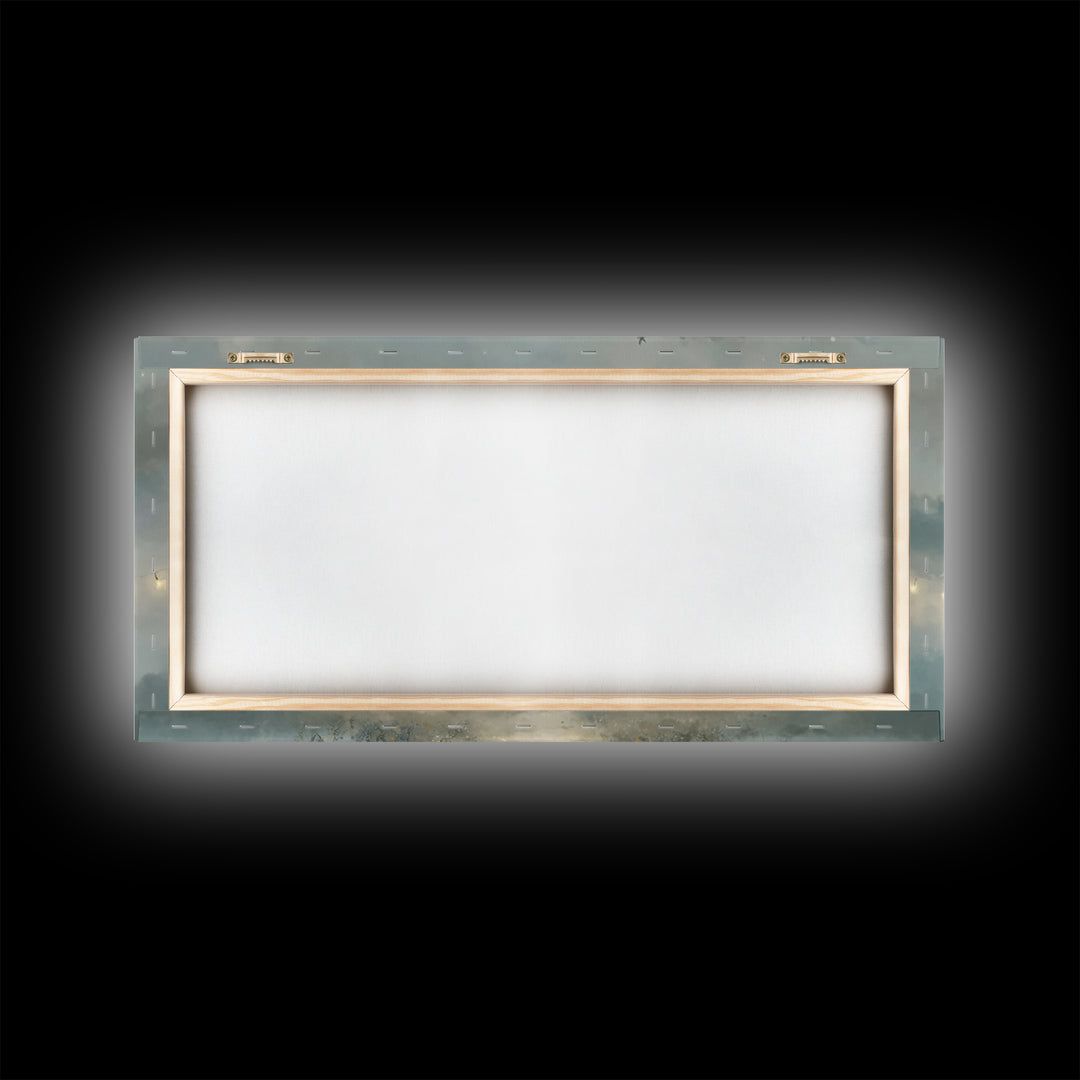 Church Of Light – Framed Canvas Print – Christian Wall Art – Christian Painting – Subtle Christian Art – Christmas Canvas Wall Art – Christ