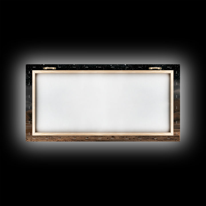 Heaven’s Promise – Framed Canvas Print – Christian Art Work – Christian Wall Art – Subtle Christian Art – Christmas Canvas Wall Art – Chris