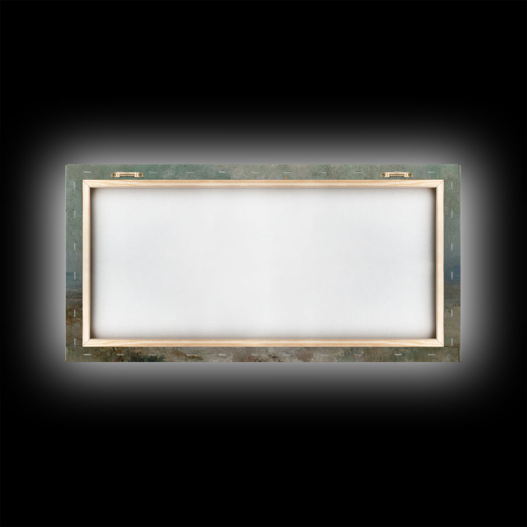 The Guiding Star – Framed Canvas Print – Christian Wall Art – Christian Art Canvas – Christmas Art – Jesus Painting