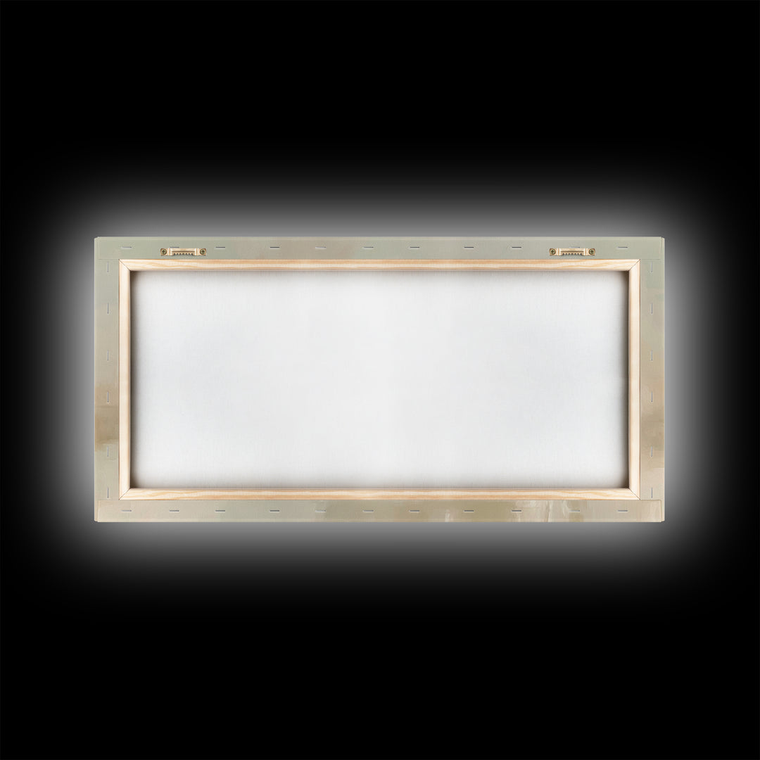 Eternal Light, Framed Canvas Print, Christian Art Canvas, Christian Wall Art, Christian Christmas Art, Minimalist Christian Art, Christian