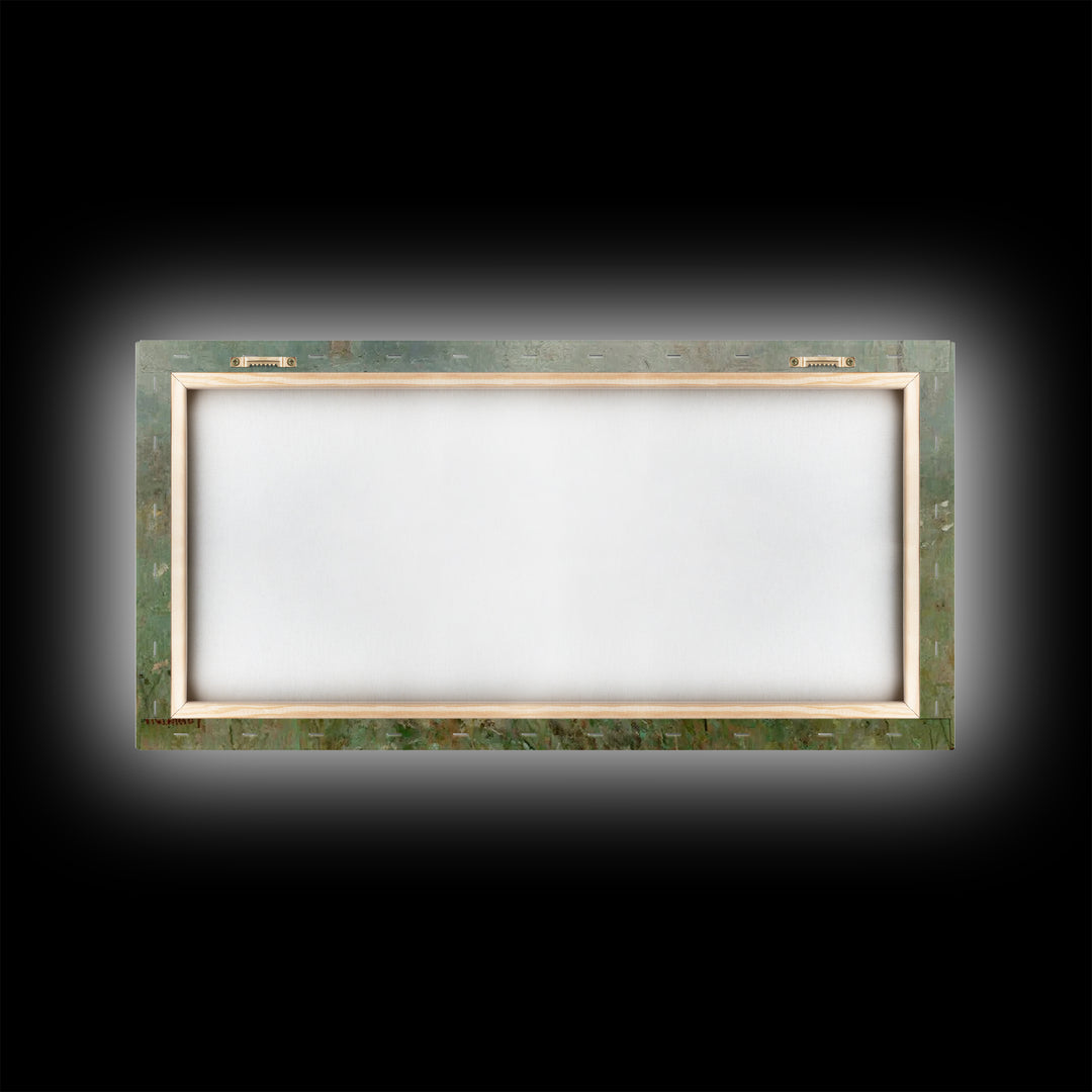 Morning Of Grace | Framed Canvas Print | Christian Wall Art | Christian Art Canvas | Subtle Christian Paintings | Christian Art Work | Chri