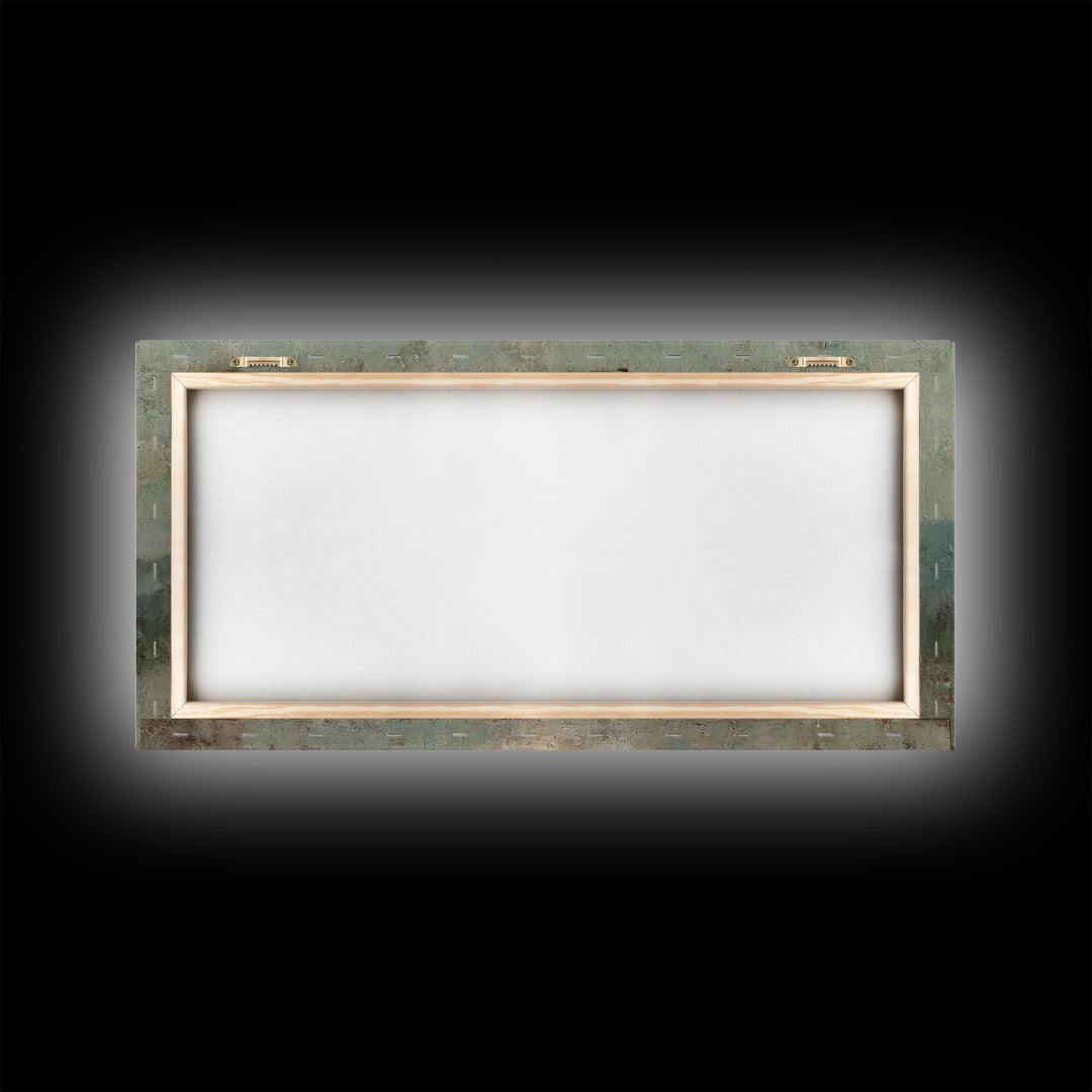 Light Of Salvation – Framed Canvas Print – Christian Wall Art – Christian Art Canvas – Vintage Christian Art – Christian Art Work – Christi