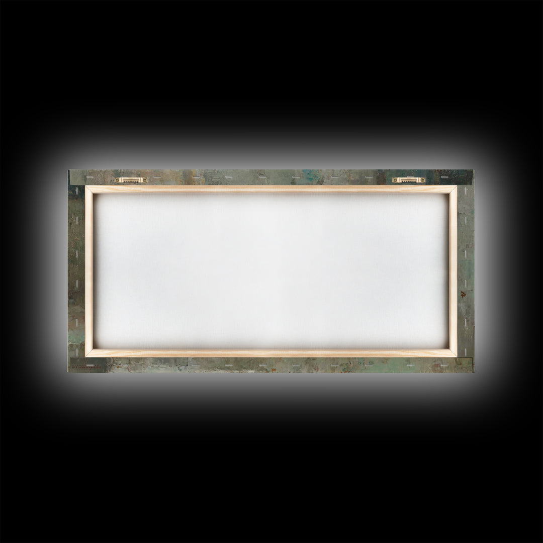Radiant Communion | Framed Canvas Print | Christian Art Canvas | Christian Wall Art | Modern Christian Painting | Christian Christmas Art