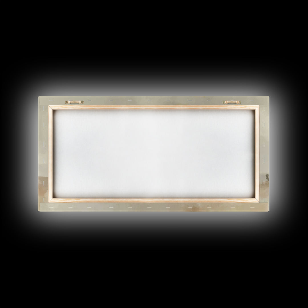Golden Meadow Gathering | Framed Canvas Print | Christian Art Canvas | Christian Wall Art | Christian Christmas Art | Christmas Art | Chris