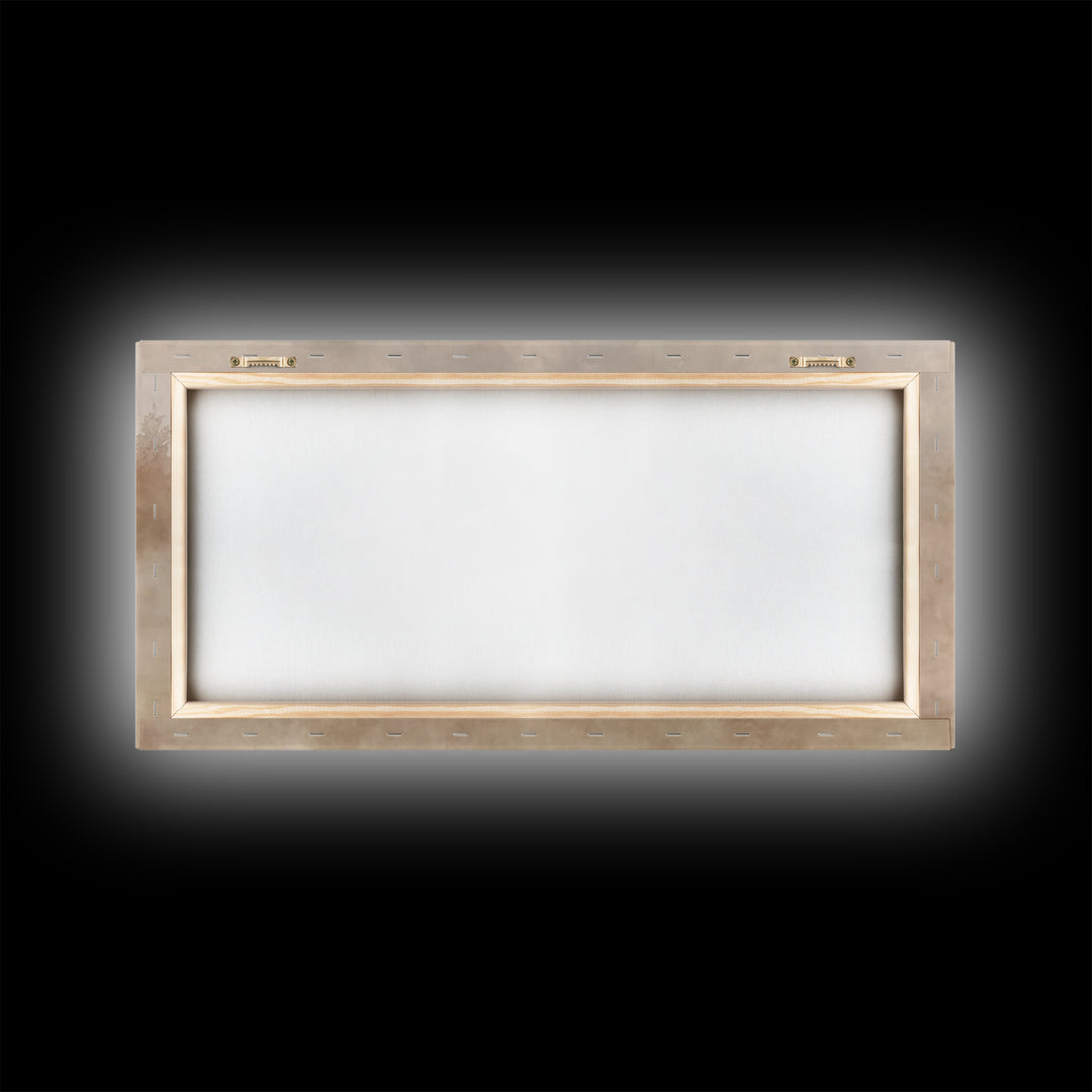 Quiet Salvation – Framed Canvas Print – Subtle Christian Art – Christian Wall Art – Christian Painting – Christian Art Canvas