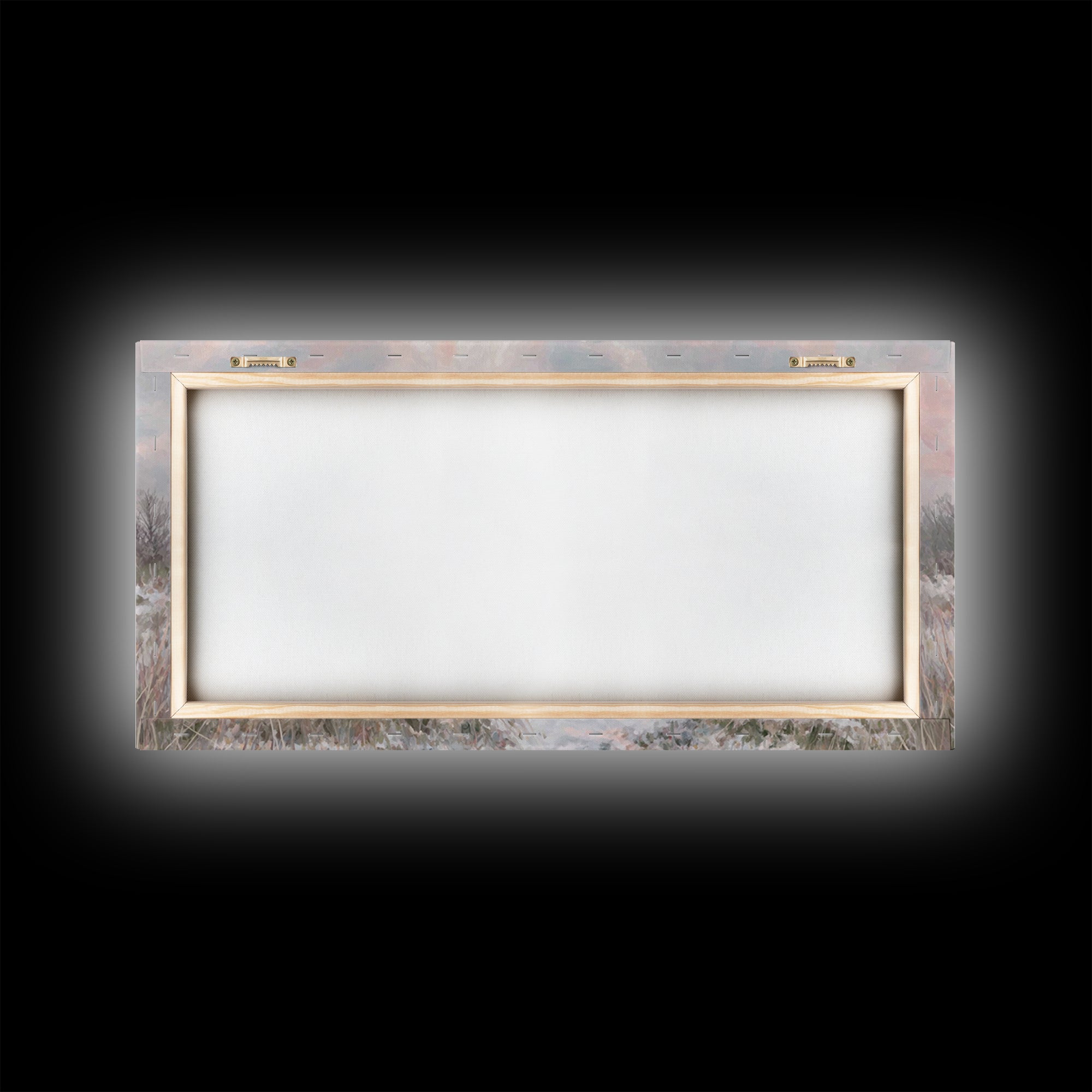 Radiant Dawn – Framed Canvas Print – Christian Christmas Art – Christian Wall Art – Christian Art Print – Modern Christian Painting