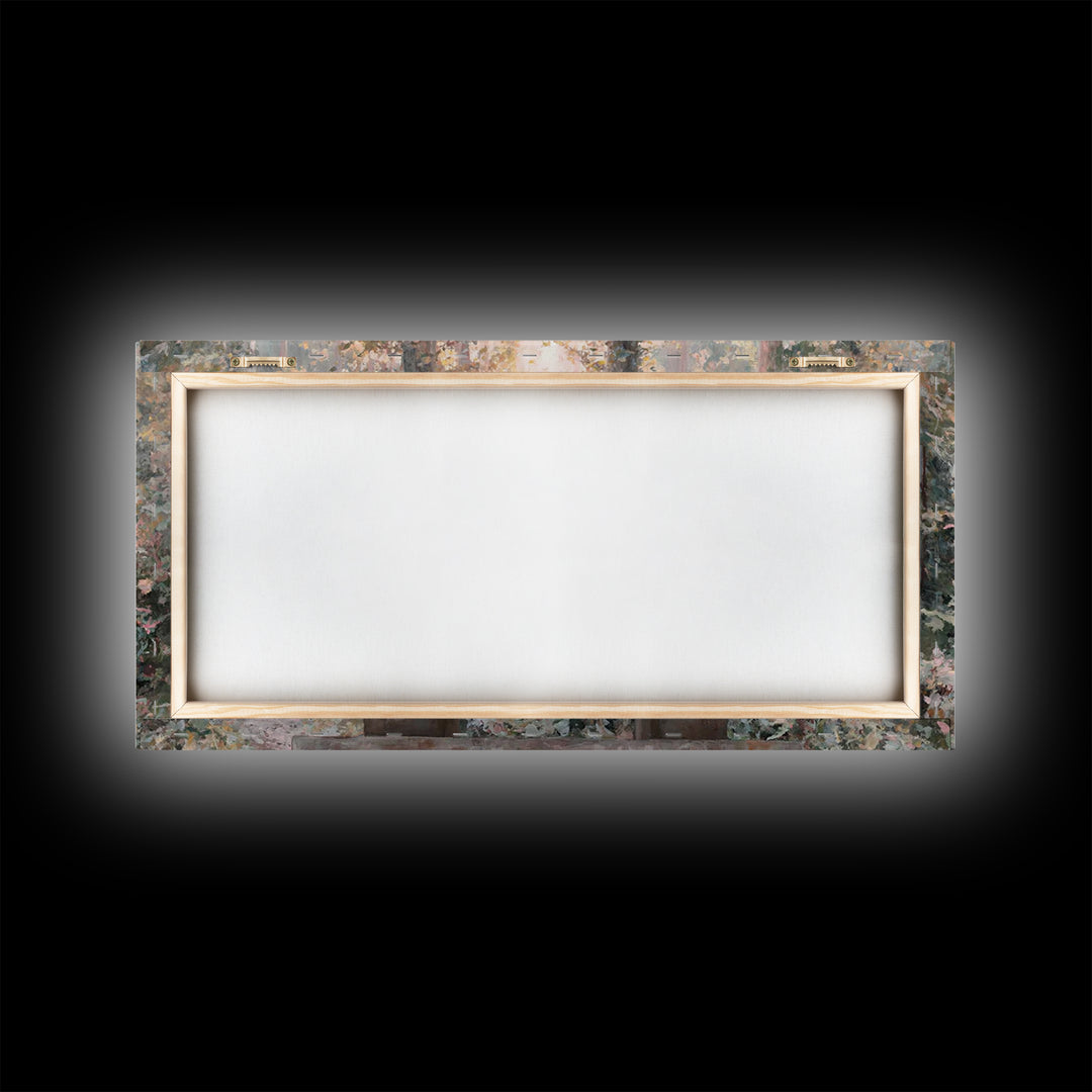 Quiet Illumination - Framed Canvas Print - Christian Art Canvas - Christian Wall Art - Subtle Christian Art - Christian Decor - Minimalist