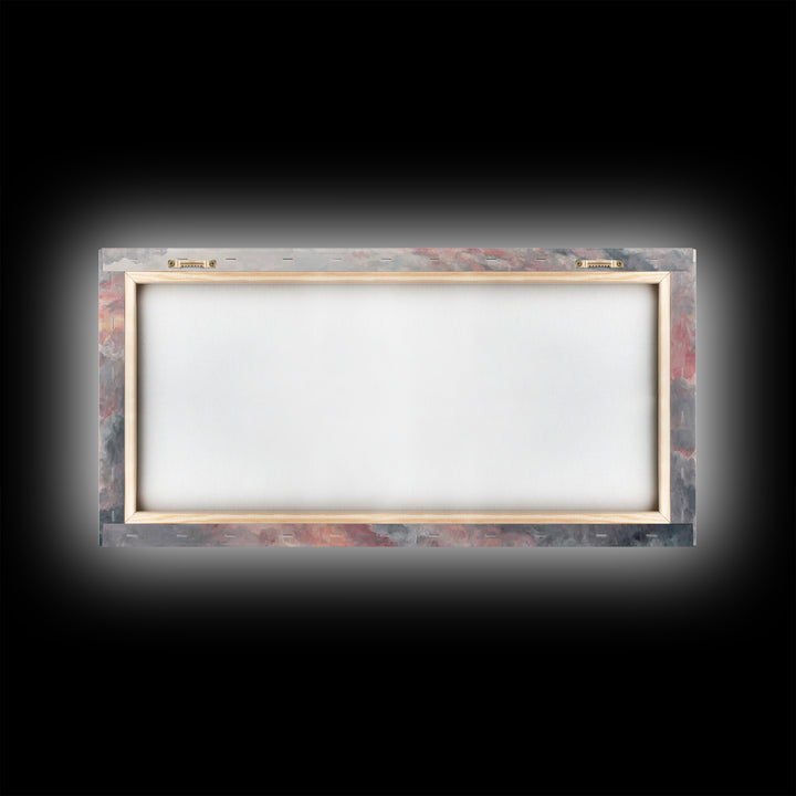 Dawn Revelation – Framed Canvas Print – Christian Wall Art – Christian Art Canvas – Modern Christian Painting – Large Christian Art – Chris
