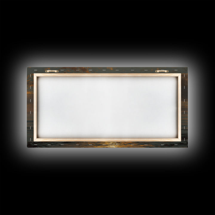 Sacred Dawn – Framed Canvas Print – Christian Wall Art – Jesus Painting – Christian Art Canvas – Christian Christmas Art – Christian Decor
