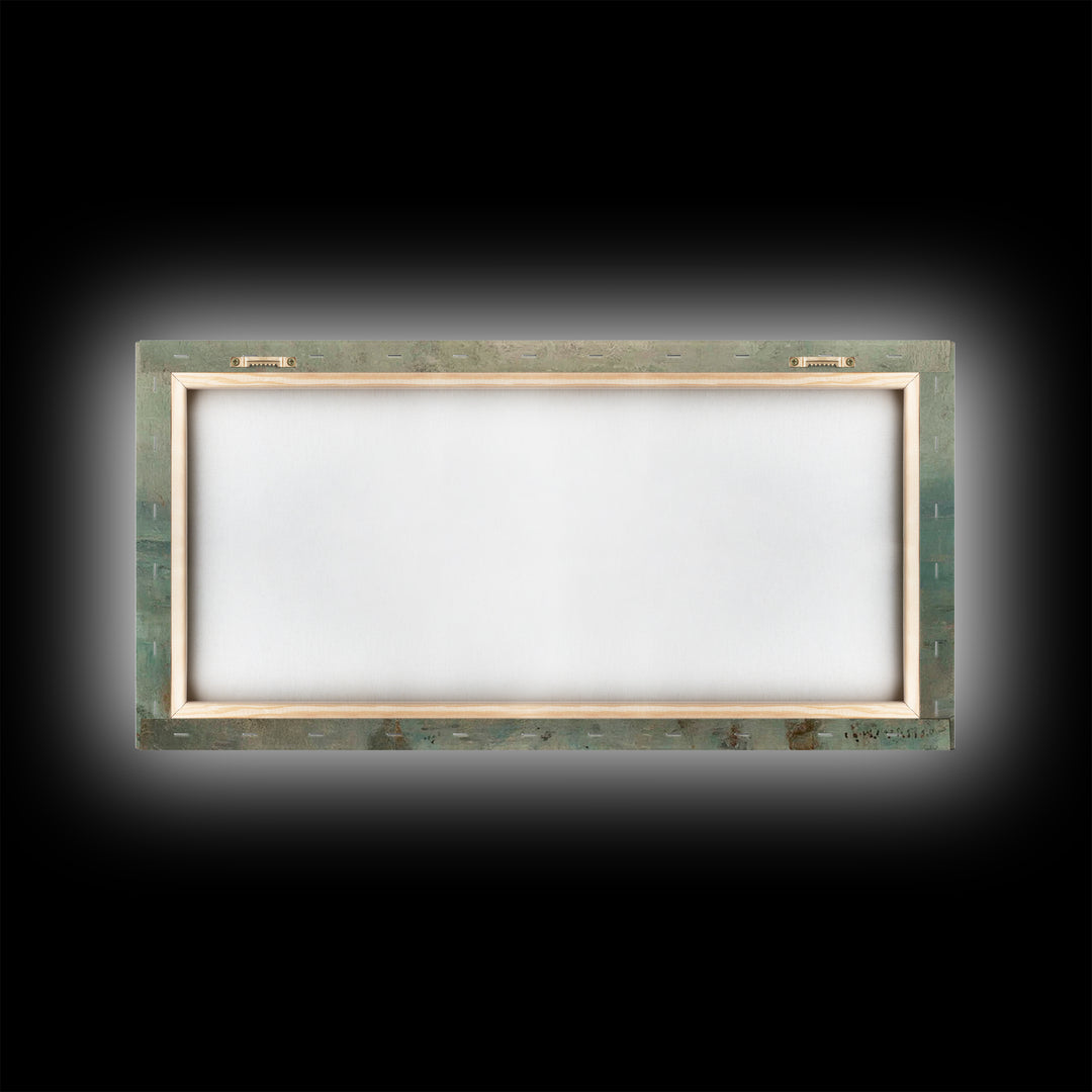 Horizon Grace – Framed Canvas Print – Christian Art Work – Jesus Canvas Art – Christian Wall Art – Subtle Christian Art – Christian Decor F