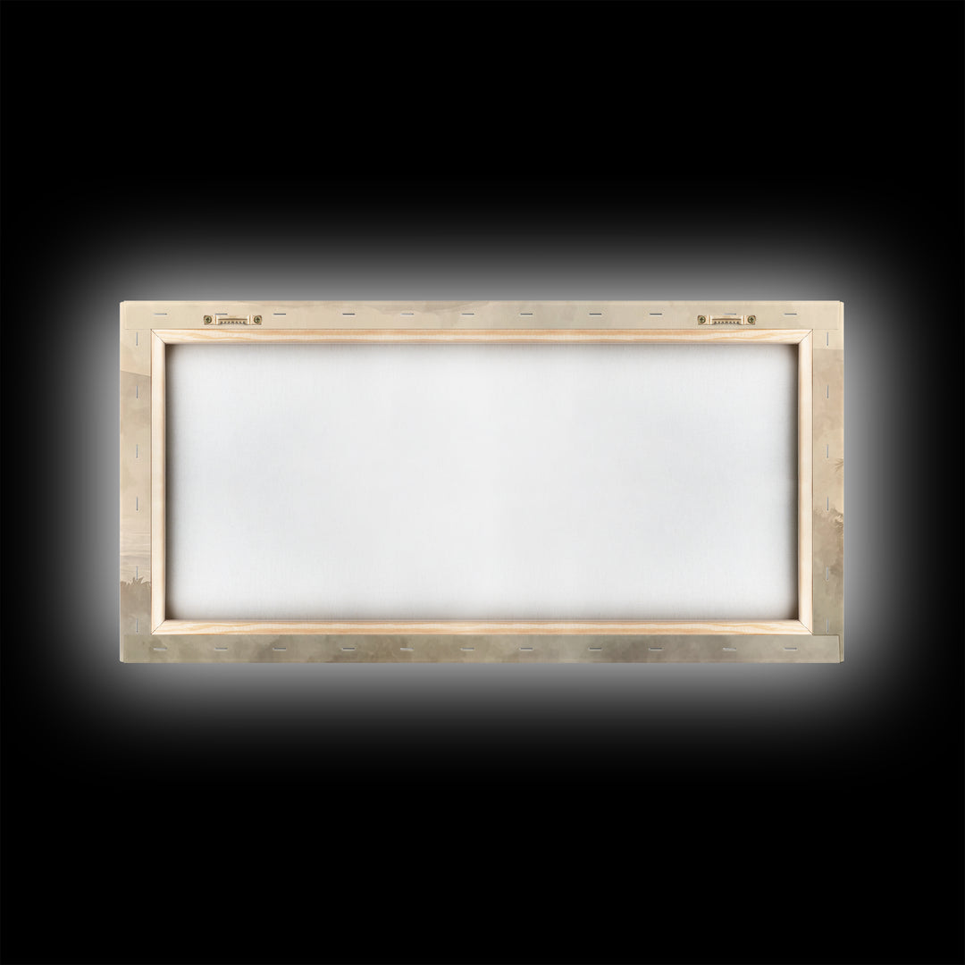 Silent Wonder – Framed Canvas Print – Christian Art Print – Subtle Christian Art – Christian Wall Art – Unique Christian Art – Christian Ch