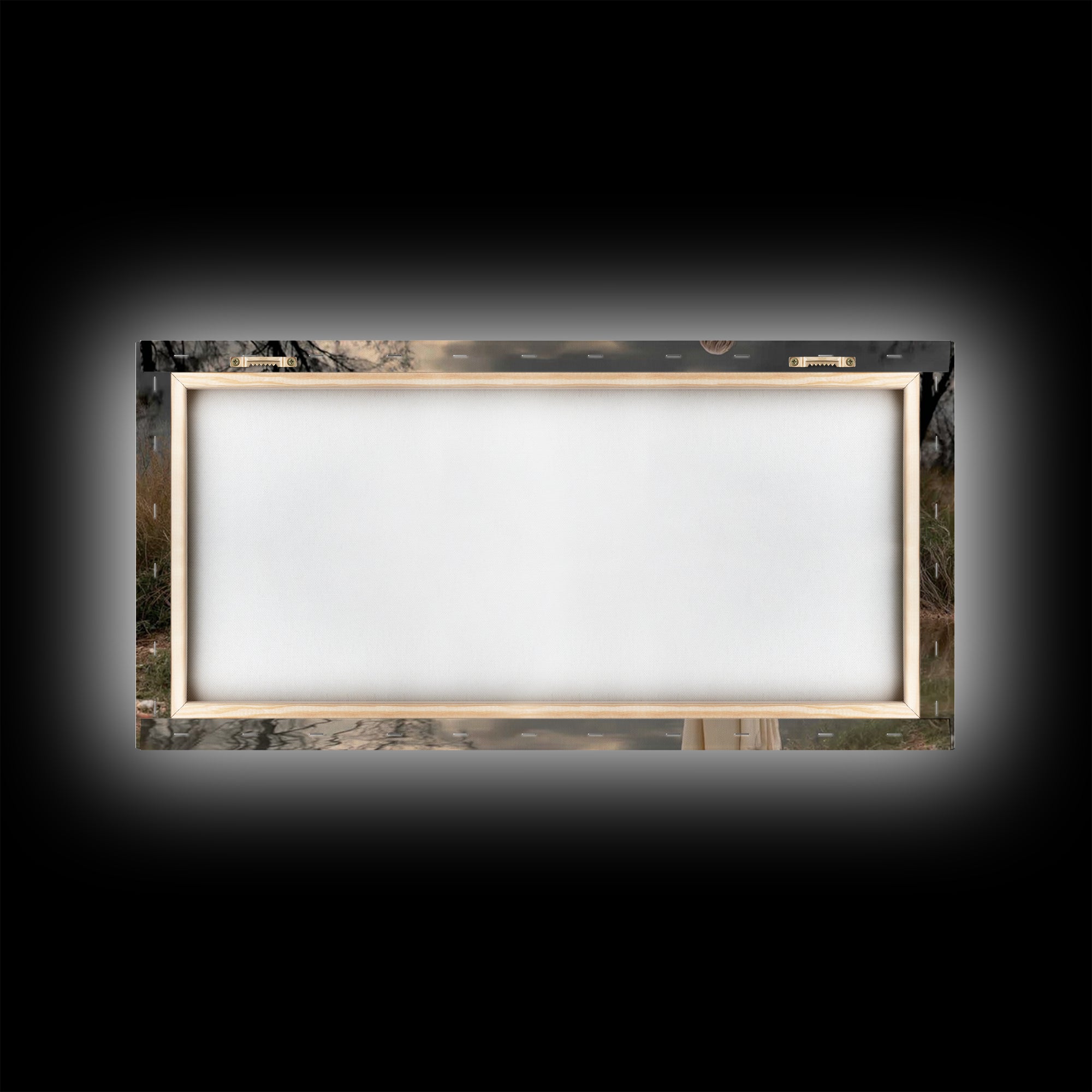Garden Of Light, Framed Canvas Print, Christian Wall Art, Jesus Painting, Christian Art Canvas, Christian Gift Ideas, Modern Christian Art
