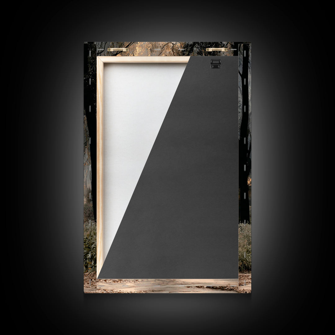 Shepherd’s Walk – Framed Canvas Print – Christian Wall Art – Christian Art Canvas – Christian Painting – Christian Decor