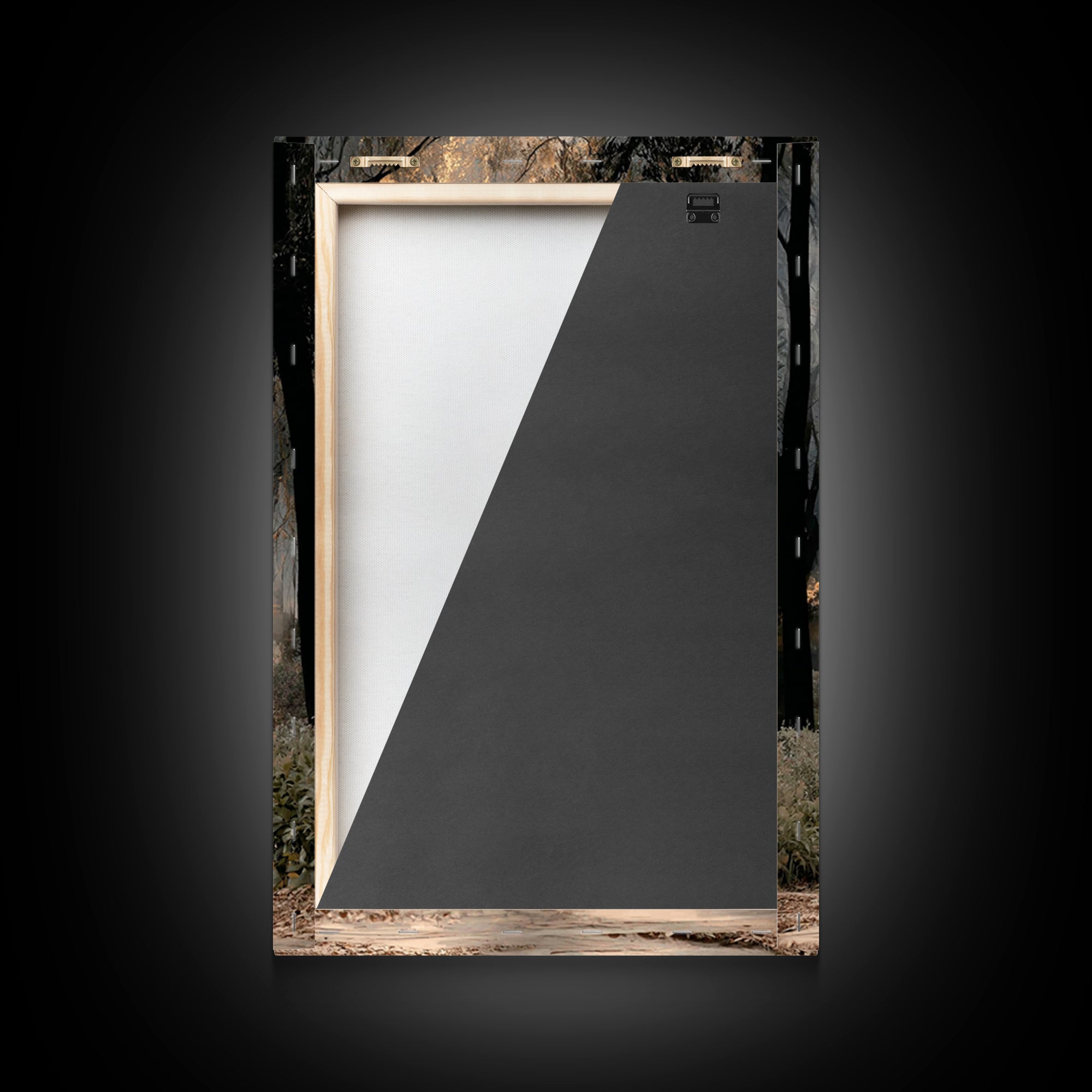 Shepherd’s Walk – Framed Canvas Print – Christian Wall Art – Christian Art Canvas – Christian Painting – Christian Decor