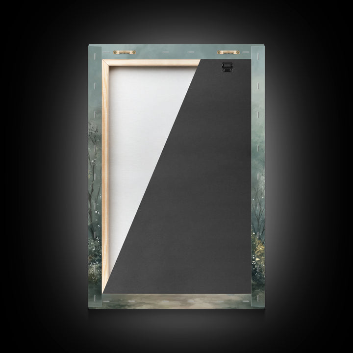 Garden Of Peace – Framed Canvas Print – Christian Art Canvas – Christian Wall Art – Christian Art Painting – Subtle Christian Art